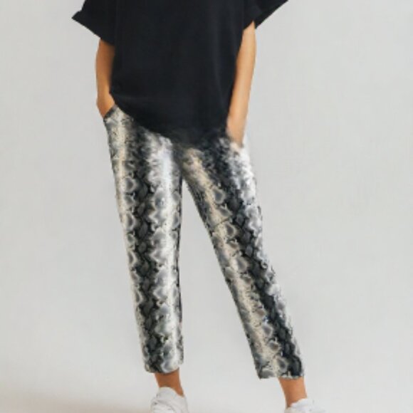 Anthropologie Current Air Lela Snakeskin Print Straight Size XS (29/31) - Picture 10 of 10